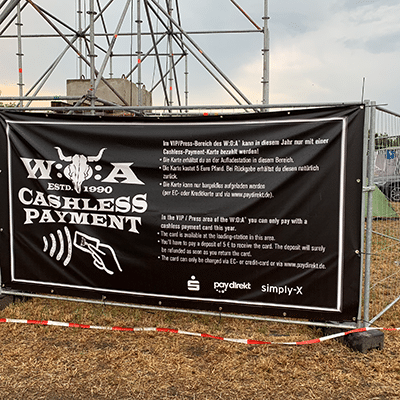 Zwei-K(l)assen-Gesellschaften auf Wacken in Sachen Cashless Payment