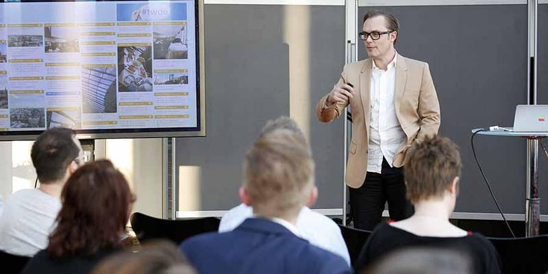 Twittwoch Dortmund: Achim Hepp im innogy Tower
